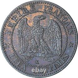 #1178971 France, Napoleon III, 2 Centimes, 1862, Bordeaux, SPL, Bronze, Gadour