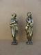 2 Bronze Sculpture Sujet Personnage Romain Pour Meubles Xix&egrave;me Napol&eacute;on Iii