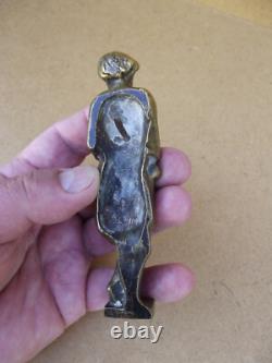 2 Bronze Sculpture sujet personnage romain pour meubles XIXème Napoléon III
