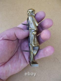 2 Bronze Sculpture sujet personnage romain pour meubles XIXème Napoléon III