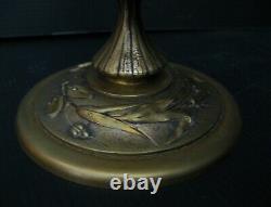 2983 vase cornet en cristal taillé et bronze 19eme siecle napoléon 3