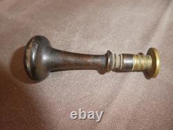 3 Cachets sceaux anciens en bois et bronze Napoléon 3 fin époque 19ème SUPERBE