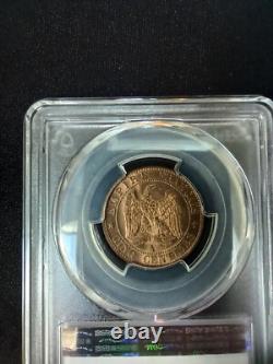 5 Centimes 1853 A Napoleon III PCGS MS 65