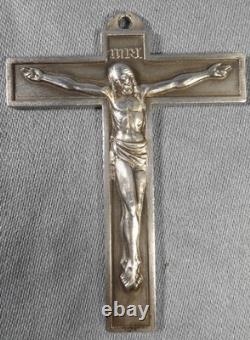 5 Crucifix anciens Croix pectorales, 2 Napoléon III, 1 en argent 2 en bronze etc