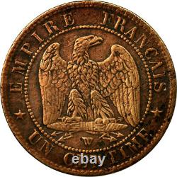 #512804 Monnaie, France, Napoleon III, Centime, 1855, Lille, Différent Ancre