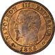 #971707 Monnaie, France, Napoleon Iii, Centime, 1856, Marseille, Sup+, Bronze