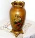 Ancien Vase Baccarat Bronze Porcelaine Xixème Napoleon Iii Dlg Cristal De Paris