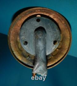 ANCIENNE APPLIQUE BEC DE GAZ EN BRONZE XIXème LOUIS XVIII NAPOLEON III. L 22 cm