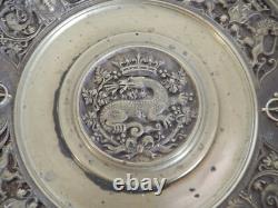 ANCIENNE COUPE sur Pied en BRONZE et Marbre époque Napoléon III