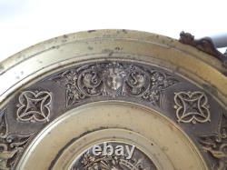 ANCIENNE COUPE sur Pied en BRONZE et Marbre époque Napoléon III