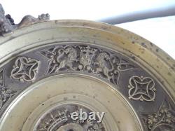 ANCIENNE COUPE sur Pied en BRONZE et Marbre époque Napoléon III