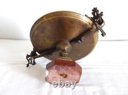 ANCIENNE COUPE sur Pied en BRONZE et Marbre époque Napoléon III