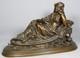 All&eacute;gorie De La Nuit &agrave; La Chouette Bronze &agrave; Patine Brune, &eacute;poque Napol&eacute;on Iii