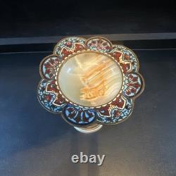 Alphonse GIROUX Coupe Onyx Émail Cloisonné Bronze XIXè Fournisseur De L'Empereur