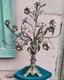 Ancien Chandelier D'&eacute;glise 5 Branches En Bronze Xixe