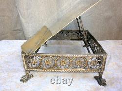 Ancien Lutrin/Laiton Bronze/FIN XIXè Napoléon III/Église Liturgie thabor/GOTHIQU