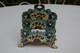 Ancien Porte Lettres Courrier 19&egrave;me Bronze Cloisonn&eacute; Champlev&eacute; Napol&eacute;on Iii