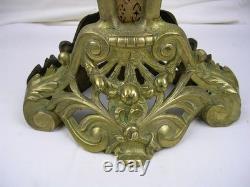 Ancien pare feu éventail, époque Napoléon III, style Louis XV, queue de paon Ancien pare feu éventail, époque Napoléon III, style Louis XV, queue de paon