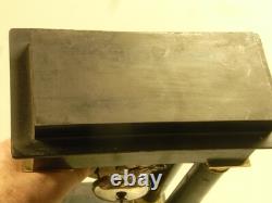 Ancienne Grande Pendule Portique Colones Napoleon III Bois Chene Bronze