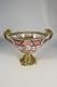 Ancienne Jolie Coupe Centre De Table Porcelaine Imary Monte Bronze Napoleon Iii