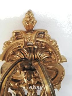 Ancienne Paire d'Appliques en Bronze d'Henri Picard époque Napoléon III