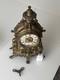 Ancienne Pendule En Bronze Tête De Lion Napoléon Iii
