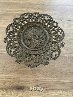 Ancienne coupe en bronze style gothique Napoléon III