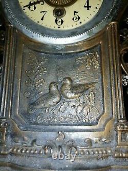 Ancienne pendule Bronze / Horloge Napoleon / Old Clock