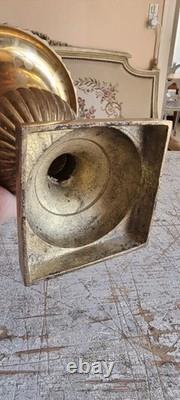 Antique French brass/bronze Medici Vase 19th Century Patina