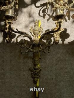 Appliques en bronze Napoléon III