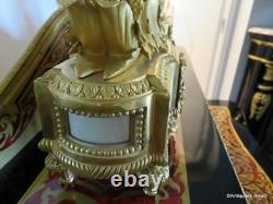 BEURDELEY Paire de Candelabres en Bronze époque Napoléon III 53 cm parfait état
