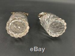 Baguier Napoléon III verre multicouche bronze / Antique overlay glass jewel set