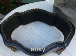 Belle Jardinière Napoléon III en marqueterie et bronze