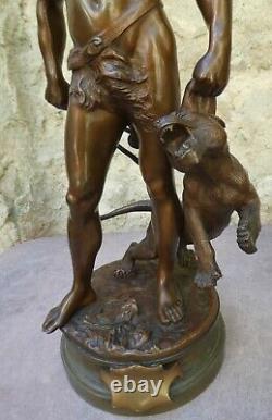 Belluaire Bronze XIX par Adrien GAUDEZ 1845-1902