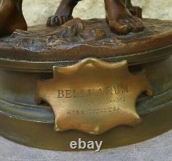 Belluaire Bronze XIX par Adrien GAUDEZ 1845-1902