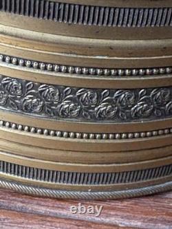 Boite A Bijoux Coffret Ancien En Bronze D Oscar Roty Medaille Ange Colin Fondeur
