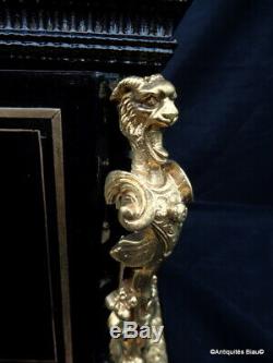 Boite Coffret à Bijoux en Bronze marqueterie Boulle Epoque Napoléon III
