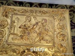 Boite en Bronze doré Epoque Napoléon III Boulle