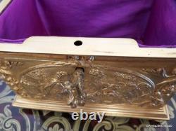 Boite en Bronze doré Epoque Napoléon III Boulle