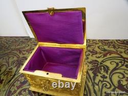 Boite en Bronze doré Epoque Napoléon III Boulle