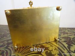 Boite en Bronze doré Epoque Napoléon III Boulle
