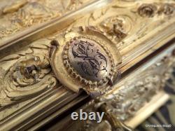 Boite en Bronze doré Epoque Napoléon III Boulle