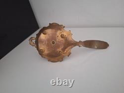 Bougeoir émaux Cloisonné Bronze époque Napoléon III Chandelier, Ancien XIXe