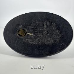 Bronze Ancien Lévrier Assis Chien Animalier XIXe Socle Marbre Noir Presse-papier