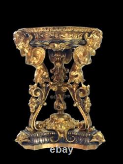 Bronze Doré Au Mercure, Seconde Moitié Du XIXe Siècle BRULE PARFUM EXCEPTIONNEL