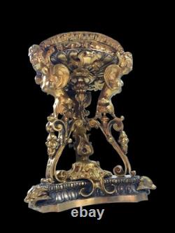 Bronze Doré Au Mercure, Seconde Moitié Du XIXe Siècle BRULE PARFUM EXCEPTIONNEL