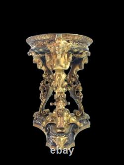 Bronze Doré Au Mercure, Seconde Moitié Du XIXe Siècle BRULE PARFUM EXCEPTIONNEL