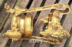 Bronze Doré Cassolette Bougeoir Napoléon III Top Qualité Cristal Arts Décoratifs