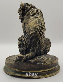 Bronze Griffon, Sculpture, Signée Pierre-Jules Mêne, XIXème, Style Napoléon III