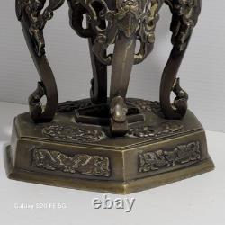 Brule Parfum Bronze Ancien Chine Asie XIXÈME
